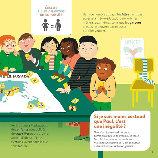 "Les Inégalités" Mes P'tites Questions (7-11 ans) - Edition Milan