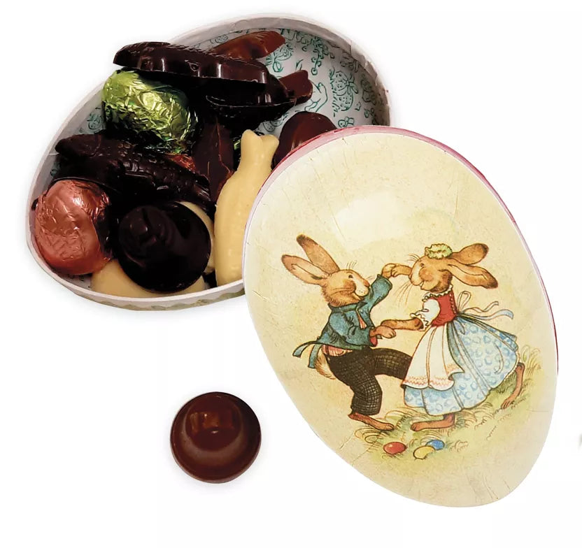 Assortiment de chocolat de Pâques BIO dans sa coquille- Chocolaterie de Crest