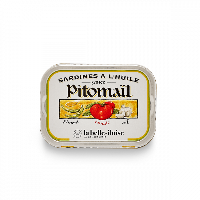 Sardines Pitomaïl - La Belle-Iloise