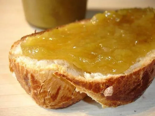 Confiture extra Rhubarbe d'Alsace 220g  - Les Confitures de la Hoube