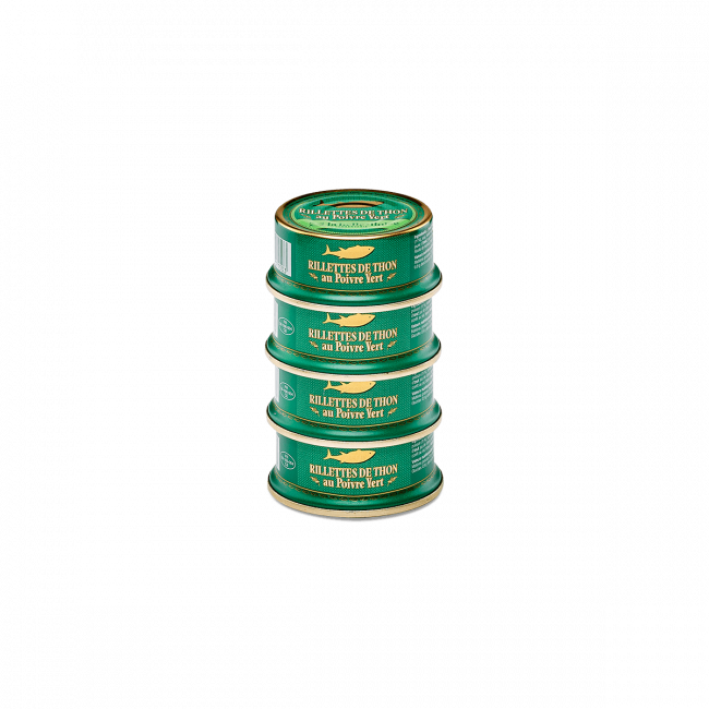Rillettes de atún con salsa de pimienta verde - La Belle-Iloise