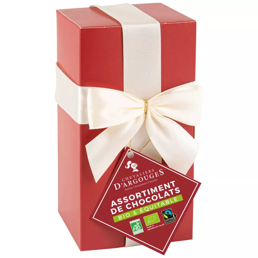 Ballotin BIO Chocolat Noir 72% & Lait 33% - Chevaliers d'Argouges