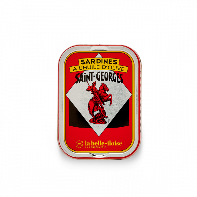 Sardines St Georges à l’huile d’olive vierge extra - La Belle-Iloise
