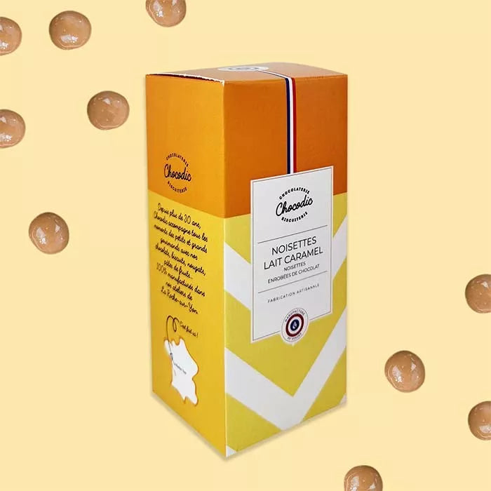 Mini pack - Avellanas recubiertas de chocolate con caramelo de leche - Chocodic