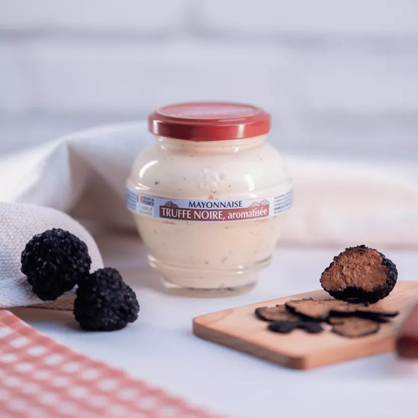 Mayonnaise à la Truffe Noire 180g- Domaine des Terres Rouges