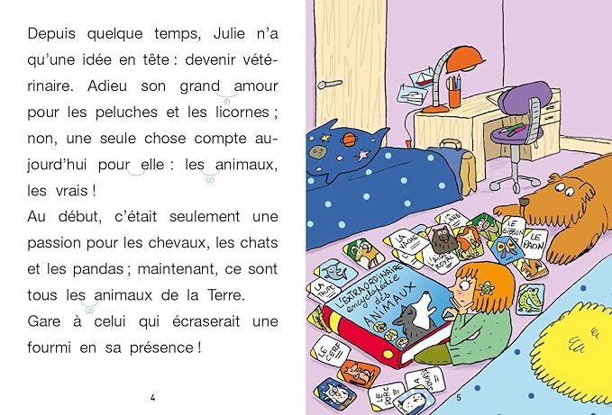Julie veut devenir vétérinaire (CE1)- Hachette Education